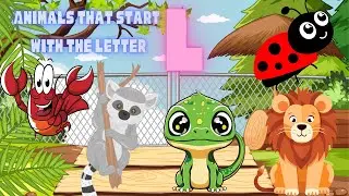 5 Jaw-Dropping Amazing Animals That Start with the Letter L! #kidslearning