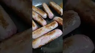 We Cooked Halal British Beef Sausages by Tom Hixson of Smithfield London UK