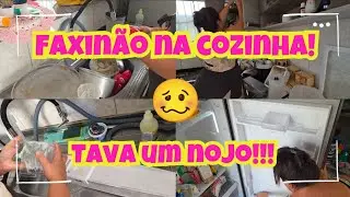 A COZINHA TAVA UM NOJO | ORGANIZEI E LIMPEI TUDO | NOTÍCIA TRISTE 😟
