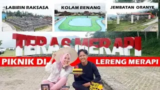TERAS MERAPI : WISATA BARU DI LERENG MERAPI, ADA KOLAM RENANG VIRAL DAN LABIRIN RAKSASA !!!