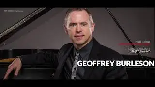 Geoffrey Burleson, LIVESTREAM PERFORMER: PPF 2020