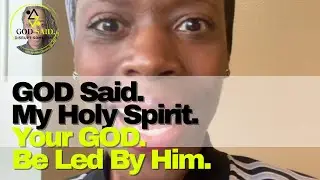 GOD Said. Holy Spirit is YOUR LORD GOD Manifest. #propheticteaching #perceive #glorycarriers 