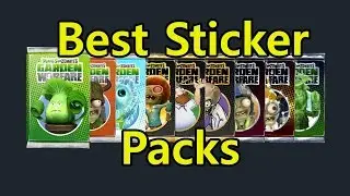 Plants VS Zombies Garden Warfare - Best Sticker Packs