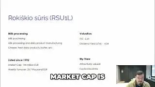 They process milk into cheese, butter & more! Listed since '92, market cap is &euro;144M