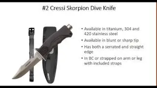 The 3 Best Dive Knives