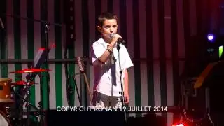 Ronan chante Papaoutai &agrave; la Finaledu  concours de Montbrison