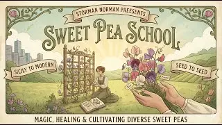 The Ultimate Guide to Growing Sweet Peas: Sweet Pea School by Marryn Mathis