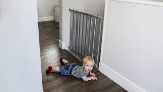 MUNCHKIN LUNA BABY GATE &bull; Распаковка, обзор и настройка