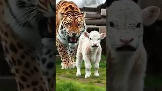 A Tiger Attack on a cow #shorts #shortvideo #youtubeshorts