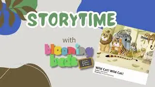 Wild Cat Wild Story @bloomingbudsforkids #readaloudstoriesforkids #prathambooks