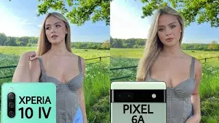 Sony Xperia 10 IV vs Google Pixel 6a Camera Test