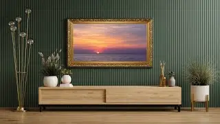Beach Scenery Slideshow 4K Photography  Framed Peaceful Art - Screensaver  - TV Wallpaper HD -
