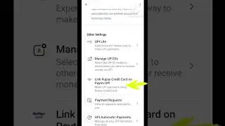 Rupay credit card 💳 ad on PAYTM for UPI payments ✓ #shorts #creditcard #paytm #upi
