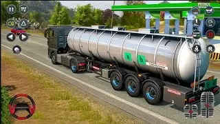 Truck transport Simulator 3D l Oil Tanker Euro off-road Truck Driving Simulator gameplay Android