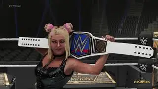 WWE 2K21 - Alexa Bliss vs Naomi (PS5 Gameplay)
