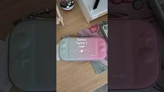 Tomtoc switch 2 case unboxing 🩷💚 #gifted #tomtoc #unboxing #switch2 #nintendoswitch #asmr
