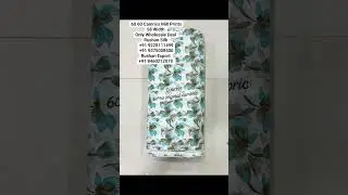 60 60 Camrics Prints 58 Width, 60 60 Cotton Camrics Prints Big Width, Bada Panna Camrics Prints