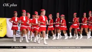 Žatec 8.5. 2014 Oblastní kolo Národního šampionátu  mažoretek
