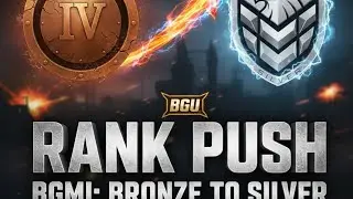 I turned bronze into silver rank pushed  my goal is ace conquerer