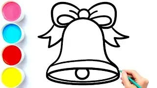 How to Draw Jingle Bell | Jingle Bell Drawing | Jingle Bell | Draw Smart