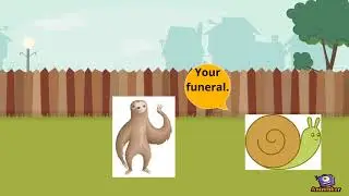 Sloth and the snail race