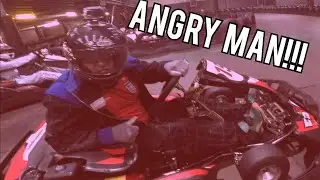 Angry Kart Man Over Reacts...