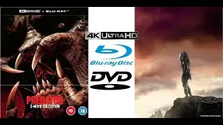 Predator 5 Movie Collection [4K UHD & Blu-ray & DVD Editions] #4KUHD