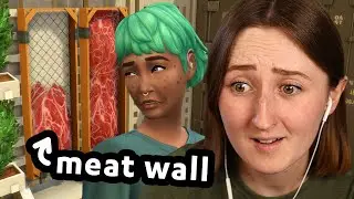 my sim got given a MEAT WALL????????? | Nightmare Legacy Challenge #34