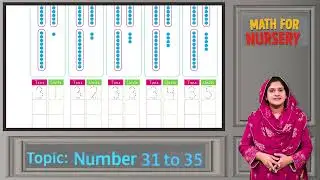 Math for Kids 4+ | Numbers 31-35 | Parent Guide for Easy Learning