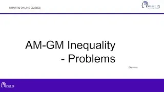 AM-GM Inequality - Problems