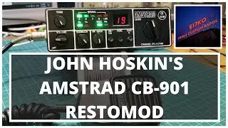AMSTRAD CB 901 UK-FM CB RADIO RESTOMOD