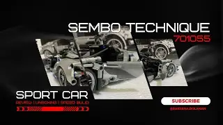 Sembo Technique | Review | Speed Build | Sport Car | 701055