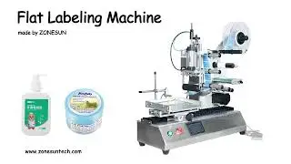 How to use ZS-TB180 Flat Labeling Machine