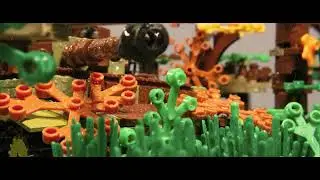 Lego WW2 - Tank Ambush (Stop Motion)