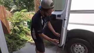 How to remove door panels in a ProMaster
