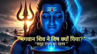 Why Lord Shiva Drank Poison? | समुद्र मंथन का रहस्य 🔱