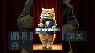 AI Cat Roasts Humans Who Panic When Wi-Fi Goes Out 😂 | AI Cat Club