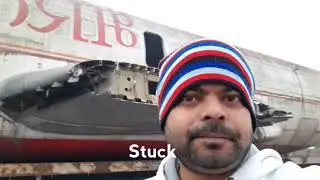 Indian Commercial Plane Got Stuck Under Overbridge Durgapur | MEHDI MIRZA