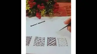 How to: 4 Different henna grids / Bridal henna grids #grids #filling #henna #bridal #mehndi