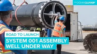 Building the first cleanup system | System 001| The Ocean Cleanup