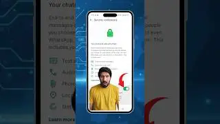 WhatsApp Security Alert ON Kaise Kare 2026 #shorts #shortsfeed