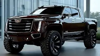 Cadillac Pickup 2026 zaprezentowany &ndash; luksusowy samoch&oacute;d ciężarowy o dużej mocy i prestiżu USA #c...