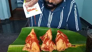 Samosa eating challenge tamil|samosa eating|eating challenge samosa| @Chickenbiriyani-1998 