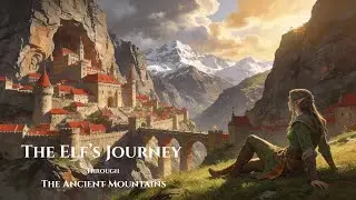 Medieval Fantasy Ambient Music For Focus And Calm | The Elf&rsquo;s Journey Through The Ancient Mountains