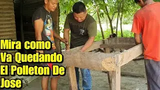 Wow Mira Como Va Quedando El Polleton De Jose| Tienen Cocina Nueva.