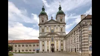ARCHITETTO GEORG DIENTZENHOFER: Abbaziale a WALDSASSEN Germania 1685-1704.