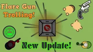 Surviv.io Hilarious Flare Gun + Barrel Trolling!! New Limited Time Gamemode! (Surviv.io New Update)