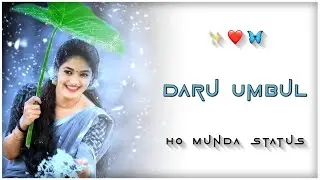 Ho Munda Status Video ! Daru Umbul Amtomena Song Status ! Love Status Video ! Ho Munda Status