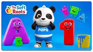 Preschool Learning activities for 3 year olds at home | Learn ABC Phonics Shapes Numbers Colors 🌈