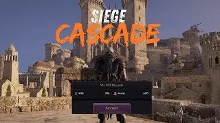 Siege on Cascade, 296 kills & 650 assists as a losing side | Spellblade (Staff/Dagger) | TnL
